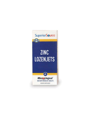 Zinc + Vitamin C - increases immunity, 60 sublingual tablets Superior Source - Nutra Best Europe