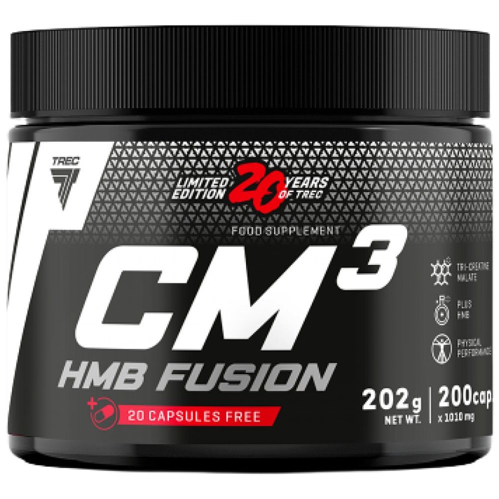 CM3 HMB Fusion | 20 rokov TREC - Limited Edition - 200 kapsúl