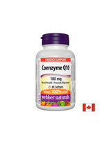Coenzým Q10 - Zdravie srdca a ochrana antioxidantov, 100 mg, 60 kapsúl
