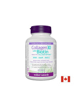 Kolagén 30® s biotínom / Kolagén (bioaktívne kolagénové peptidy) s biotínom, 120 tabliet <tc>Webber Naturals</tc>