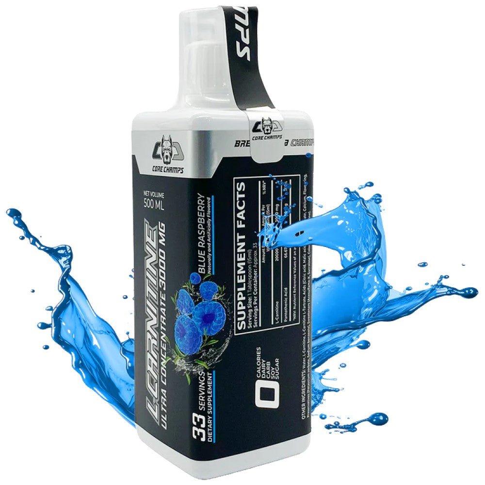 L -karnitínová kvapalina 3000 mg - 500 ml