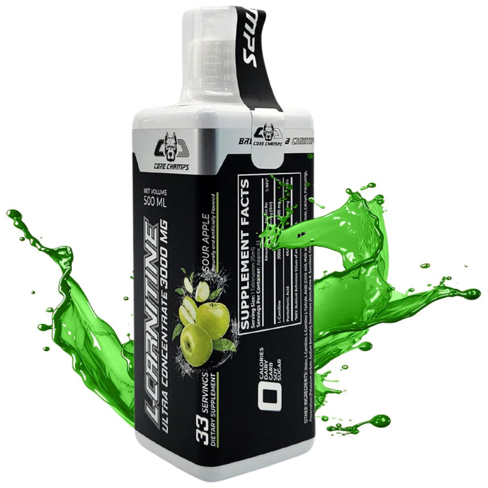 L -karnitínová kvapalina 3000 mg - 500 ml