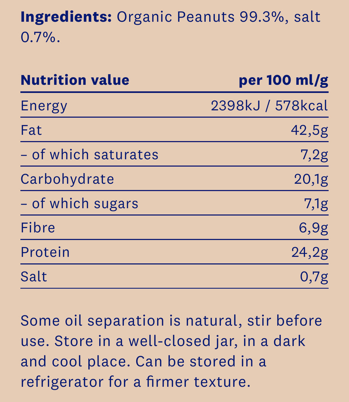Eco arašidové maslo chrumkavé 350 g (100% bio)