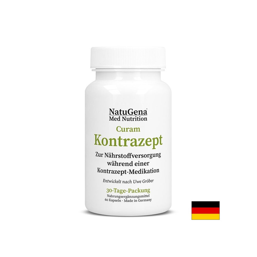 Curamkontrazept (vitamíny a minerály na podporu hormonálnej rovnováhy), 60 kapsúl