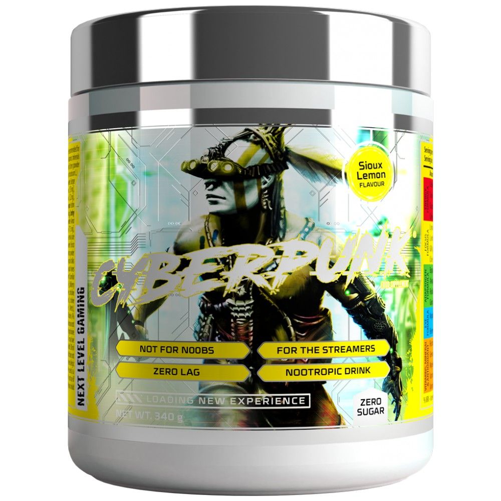 Cyberpunk/Nootropic Gaming Energizer - 340 gramov