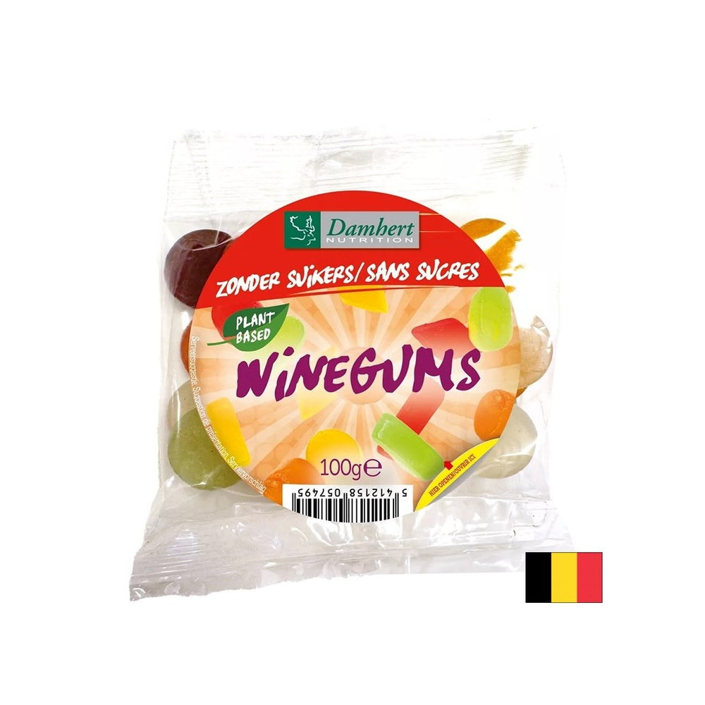 Žuvacie ovocné cukríky (bez cukru), 100 g