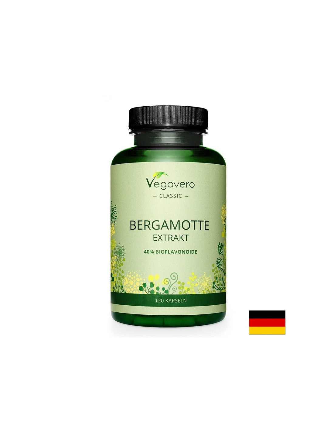 Cukrovka a zdravé srdce - Bergamot (extrakt), 120 kapsúl <tc>Vegavero</tc>