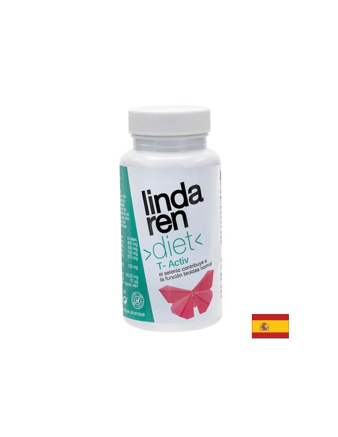 Diet T -Activ Fast Metabolizmus Formula - Guggul, Cissus, Kelp, Green Tea a Selén, 90 kapsúl