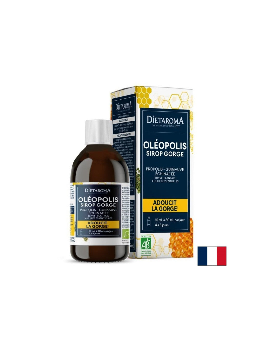 Dýchací systém - Oleopolis (bylinný sirup s propolisom a éterickými olejmi), 125 ml