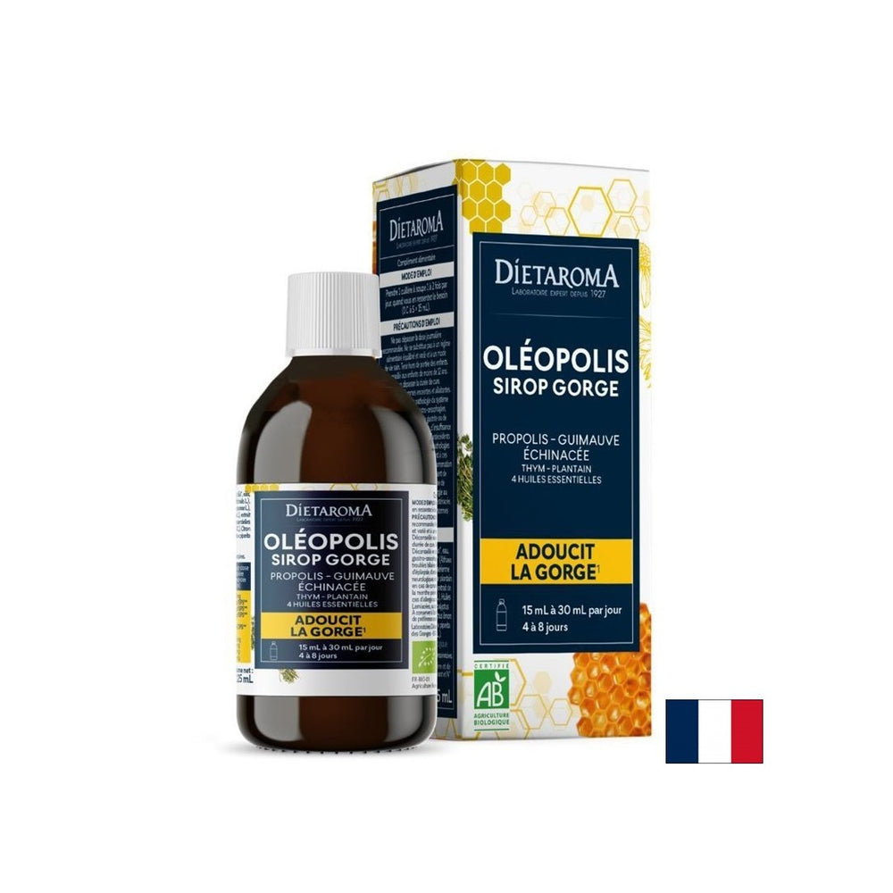 Dýchací systém - Oleopolis (bylinný sirup s propolisom a éterickými olejmi), 125 ml