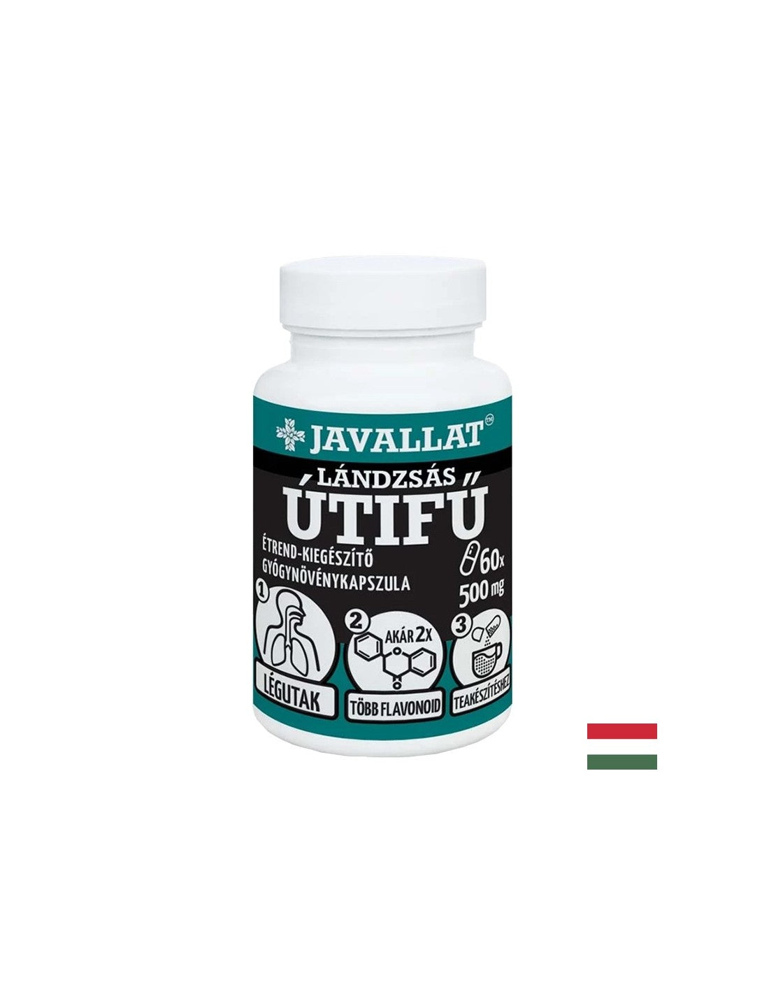 Dýchací systém - Plantain z úzkych listov, 500 mg x 60 kapsúl