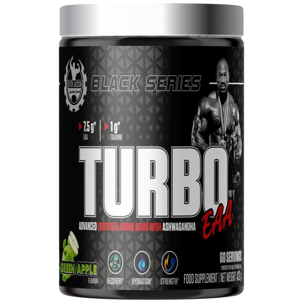 Čierna séria | Turbo eaa prášok ~ erenciálne aminokyseliny s taurínom - 420 gramov