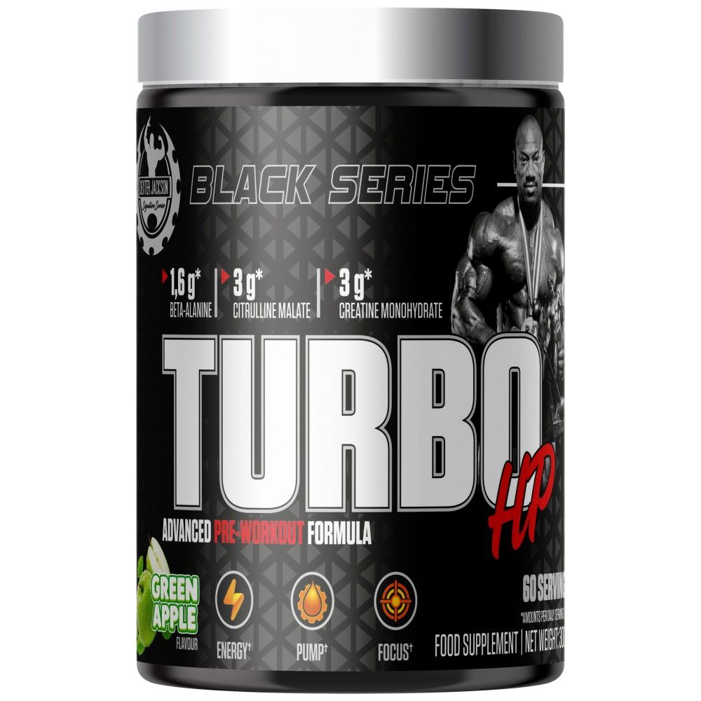 Čierna séria | Turbo HP Advanced pred tréningom - 300 gramov