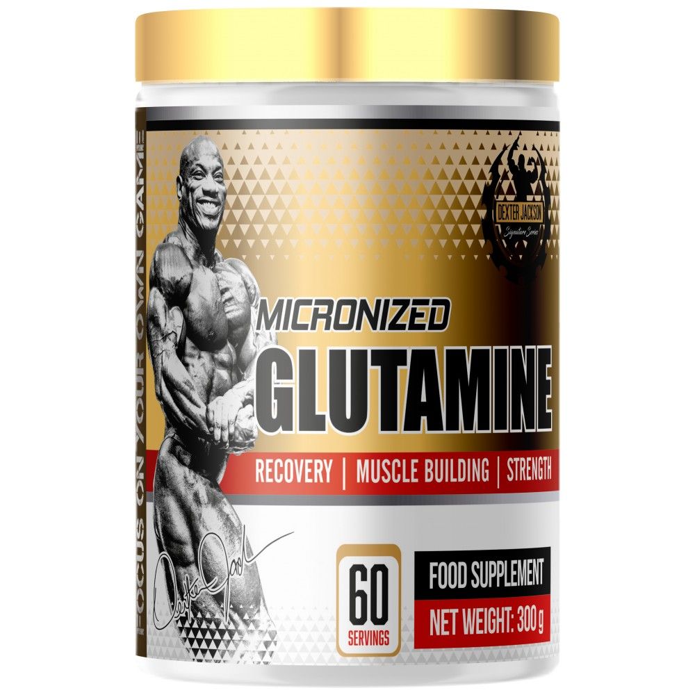 Gold Series | Mikronizovaný glutamín s taurínom - 300 gramov