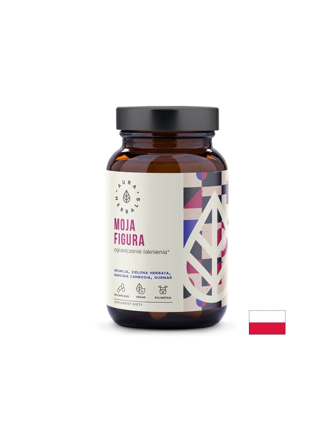 Dobrá postava (s pichľavou hruškou, zeleným čajom, Garcinia Cambogia a Gymnema), 60 kapsúl
