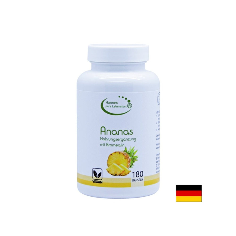Dobré trávenie - ananás (ovocný extrakt poskytujúci bromelain), 180 kapsúl