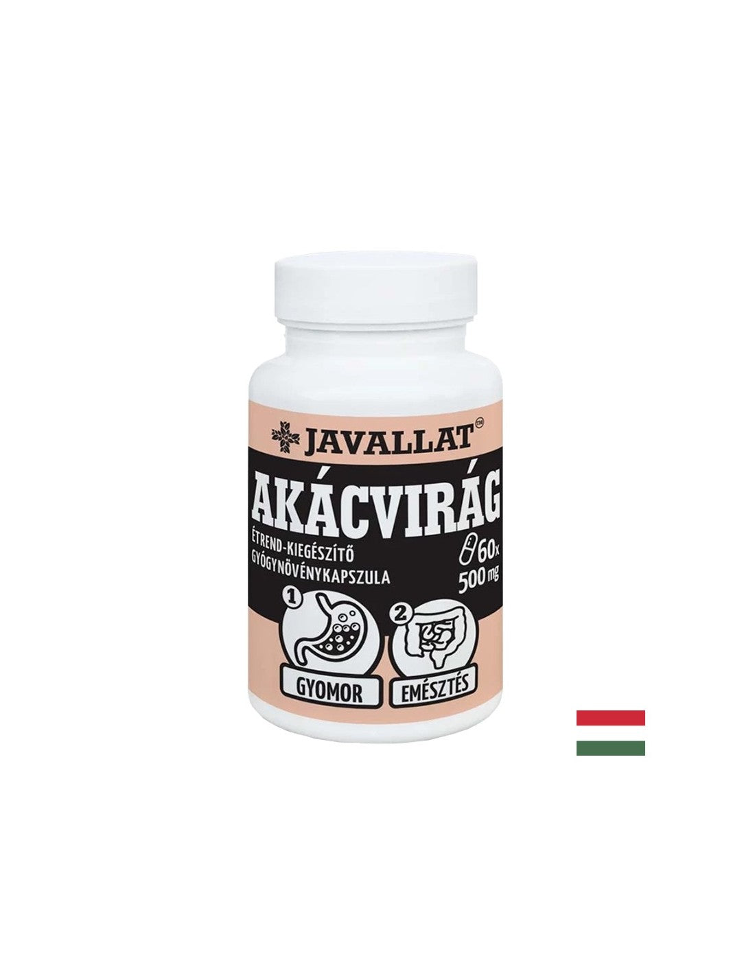 Dobré trávenie - biela akácia (kvet), 60 kapsúl