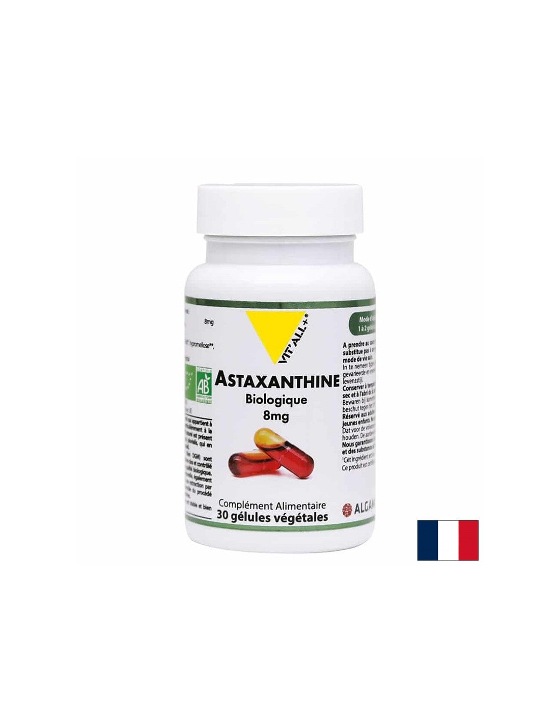 Dobré videnie a bunkové zdravie - astaxantín, kapsuly 8 mg x 30