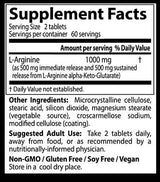 Najlepšie L -arginín 500 mg - 120 tabliet