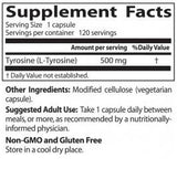 Najlepšie L -Tyrosín 500 mg - 120 kapsúl