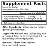 Najlepšie píly Palmetto 320 mg - 60 gélových kapsúl
