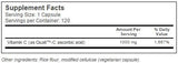 Najlepší vitamín C + Quali ™ C 1000 mg - 120 kapsúl