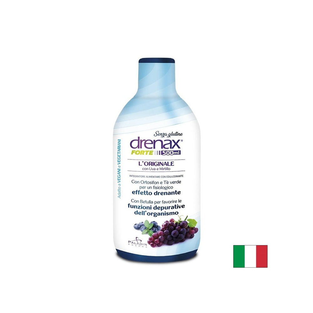 Diuretický vzorec s hroznom a čučoriedkom - Drenax - Drenax® Forte, 500 ml, 16 dávok