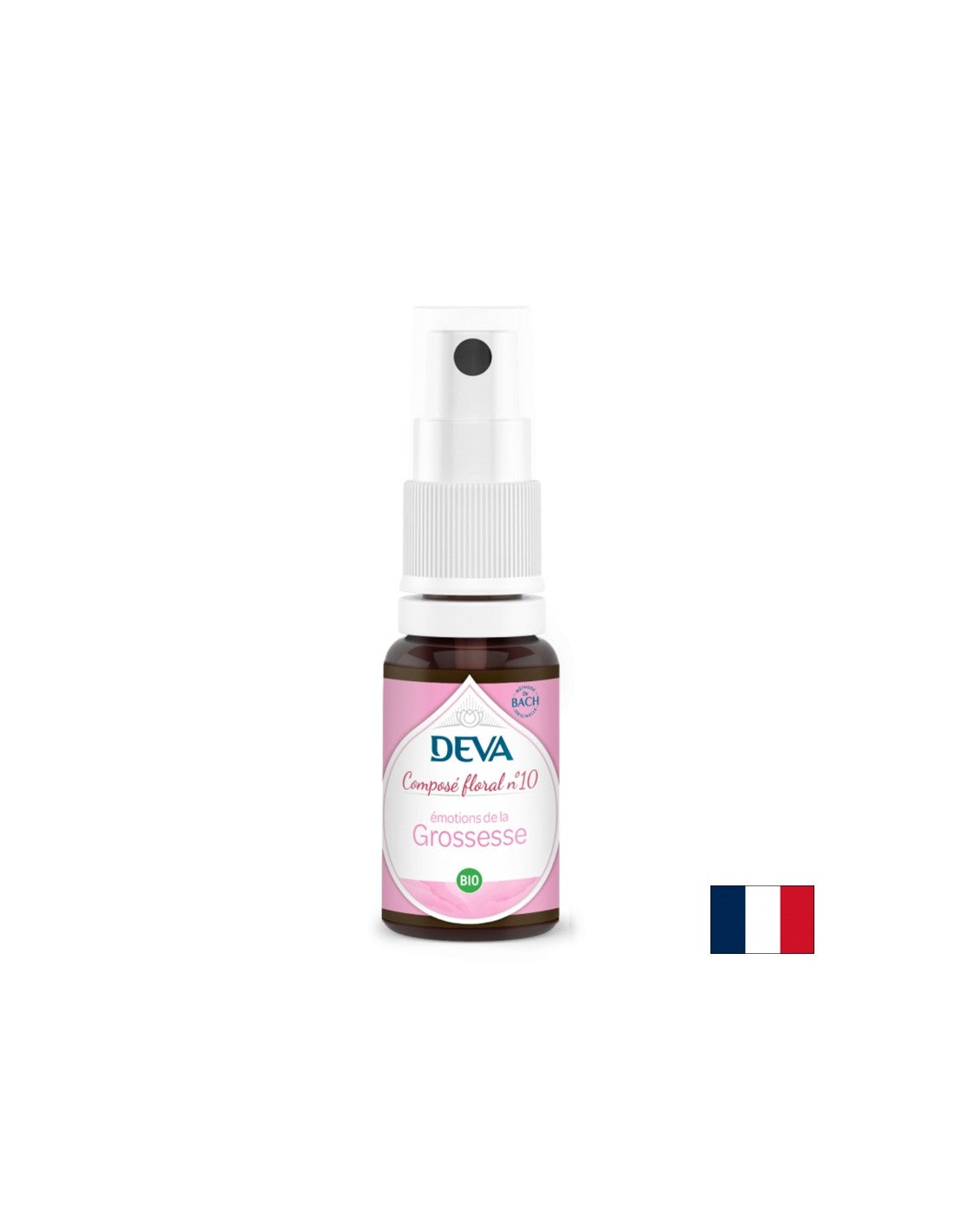 Emocionálna rovnováha počas tehotenstva, Bach Flower Essences č. 10, 15 ml sprej