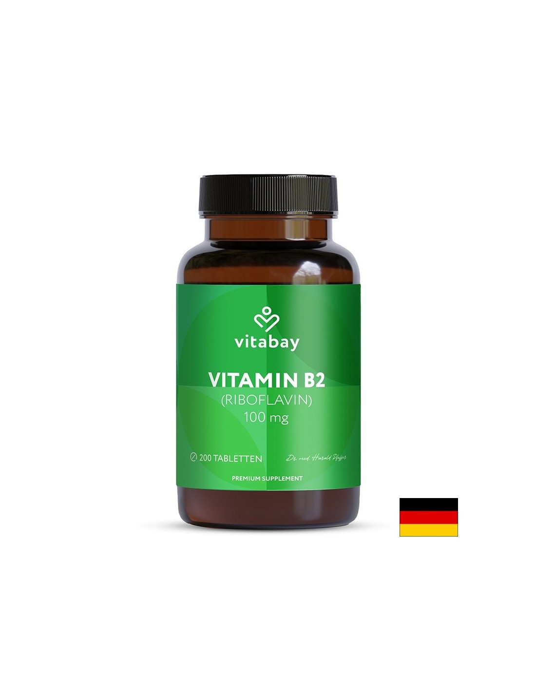 Energetický a nervový systém - vitamín B2 (riboflavín), 100 mg x 200 tabliet