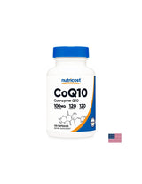 Energia a zdravé srdce - Koenzým Q10, 100 mg x 120 kapsúl <tc>Nutricost</tc>