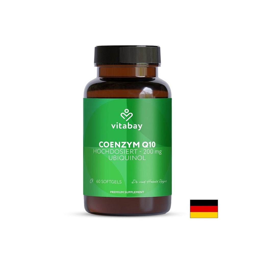 Energia a zdravé srdce - Coenzým Q10 (ubichinol), 200 mg x 60 Softgel kapsuly