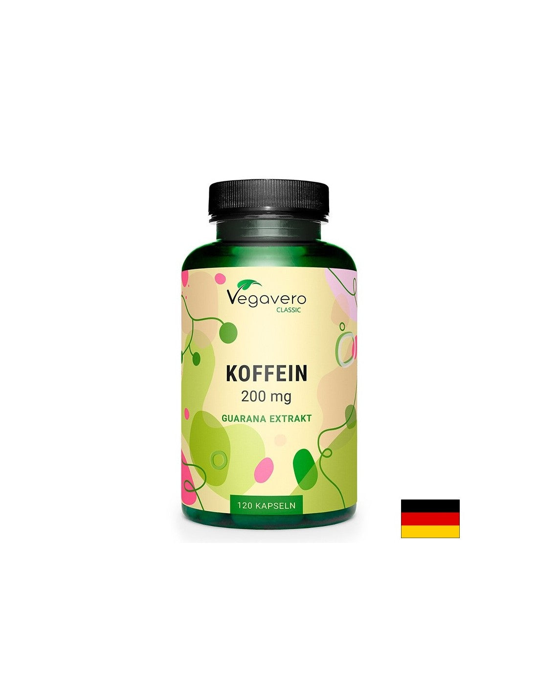 Energia - kofeín, kapsuly 200 mg x 120