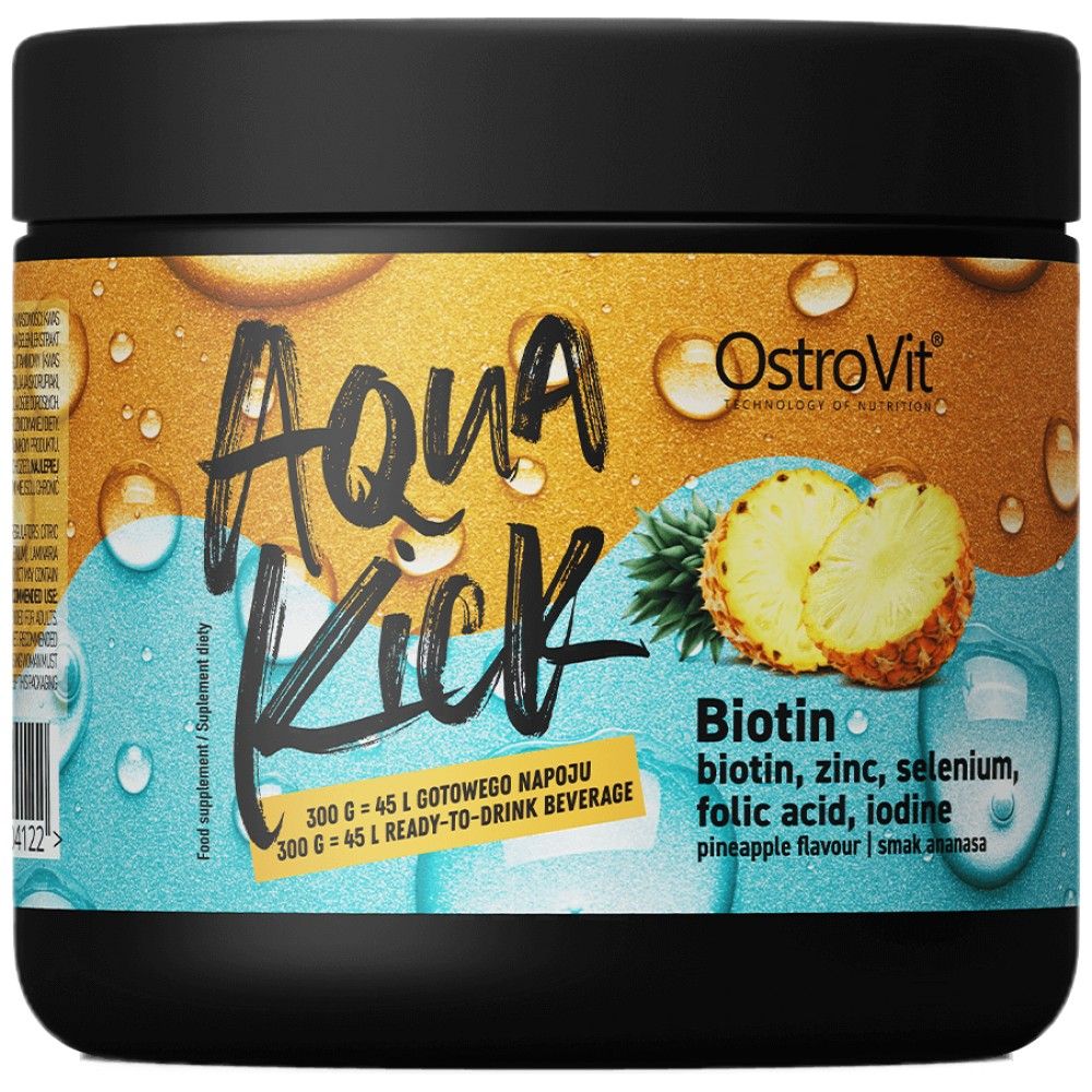 Aqua Kick / Advanced Hydration s biotínom, zinkom, selénom - 300 gramov