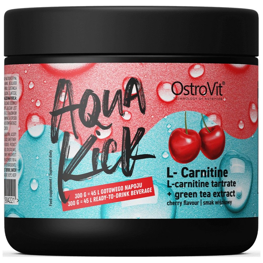 Aqua Kick / Advanced Hydration s L -karnitínom a zeleným čajom - 300 gramov