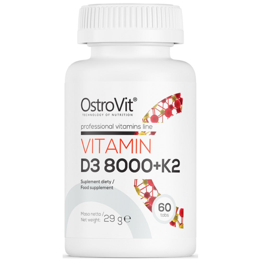 Vitamín D3 8000 + K2 200 McG 60 tablety