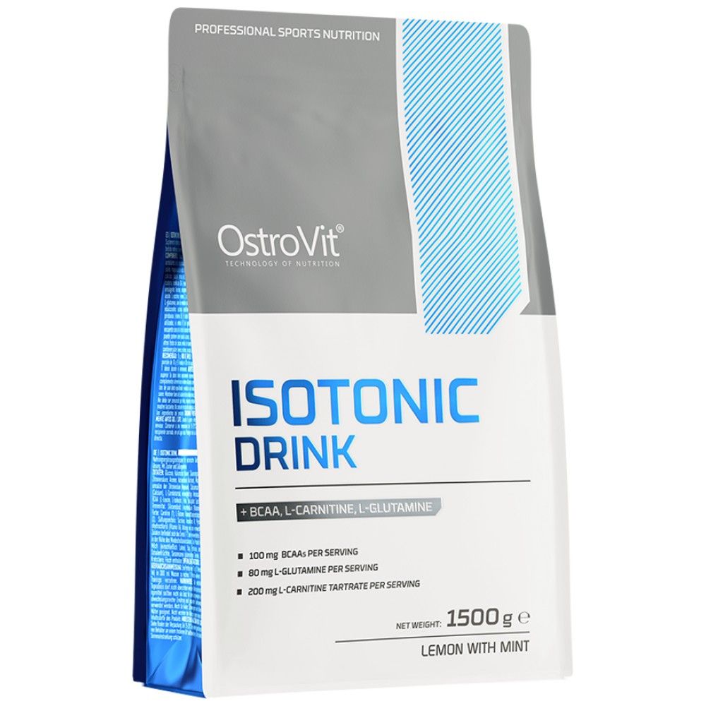 Izotonický prášok + BCAA, L-karnitín, L-glutamín-500 gramov