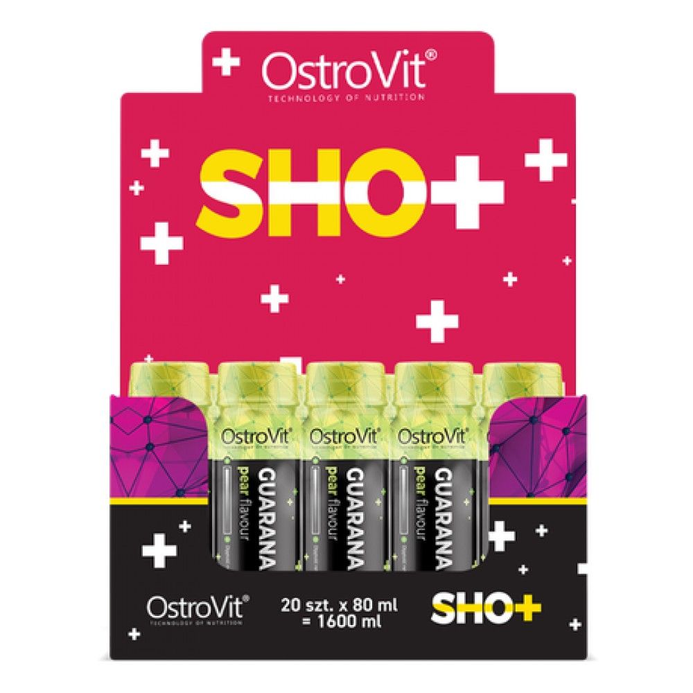 Guarana Shot / s ženšenom - 20 x 80 ml
