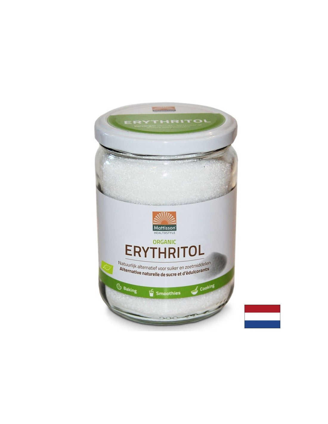 Erytritol (organický), 400 g <tc>Mattisson Healthstyle</tc>