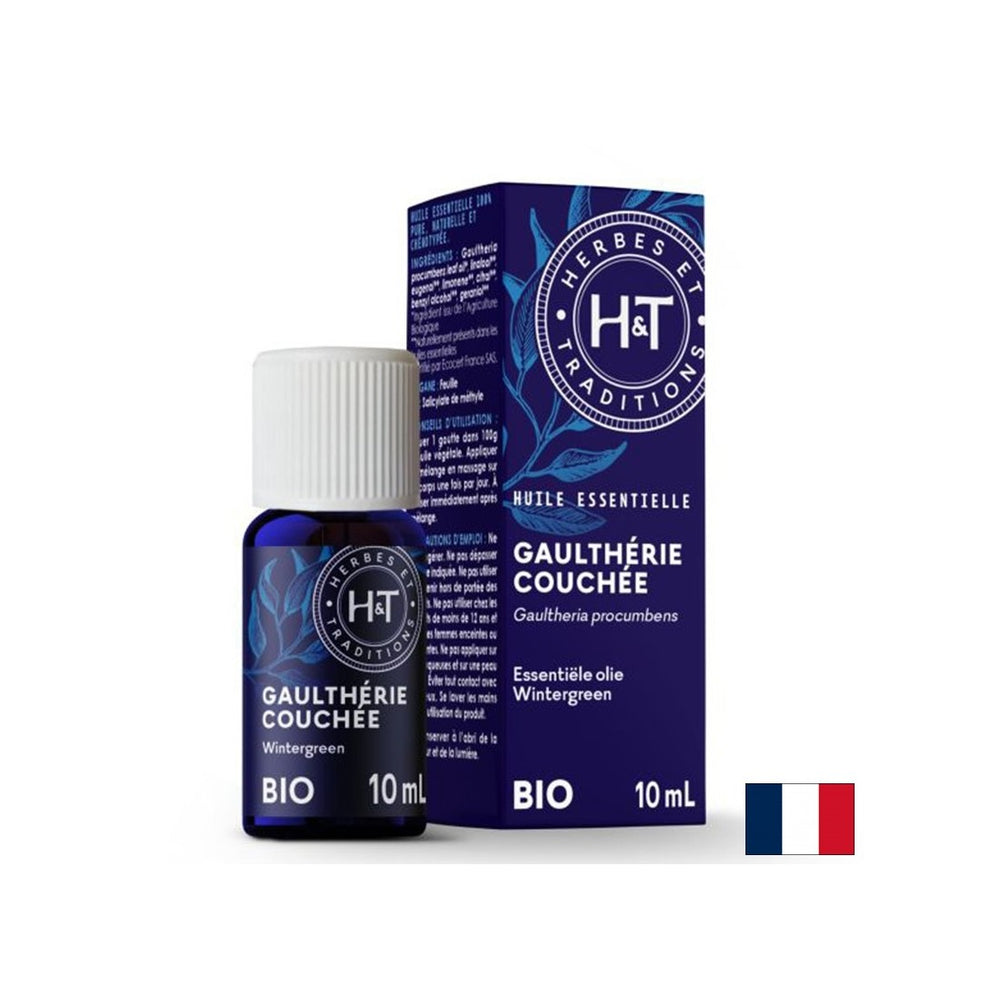 Éterický olej zimného zeleného, ​​organický, 10 ml