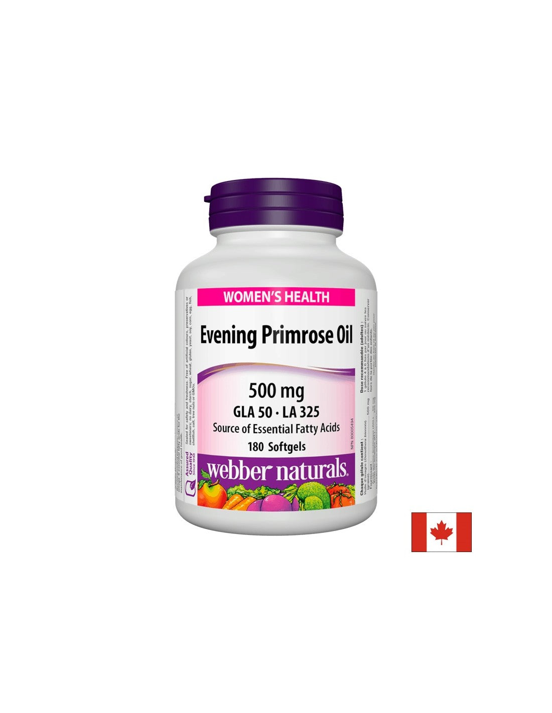 Večer primrose oleja ultra prim, 500 mg x 180 Softgel Capsules