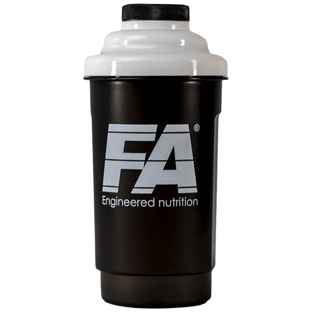 Fitshaker čierna / biela 600 ml