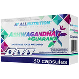 Ashwagandha + Guarana | Proti stresu, zamerania a energie - 30 kapsúl