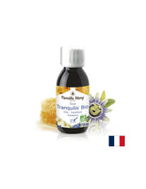 Elixir Tranquilis Bio Miel Passiflore Aubépine / Bio sirup s včelom medu, Passionflower, Hawthorn / pokojný spánok, 125 ml famille Mary