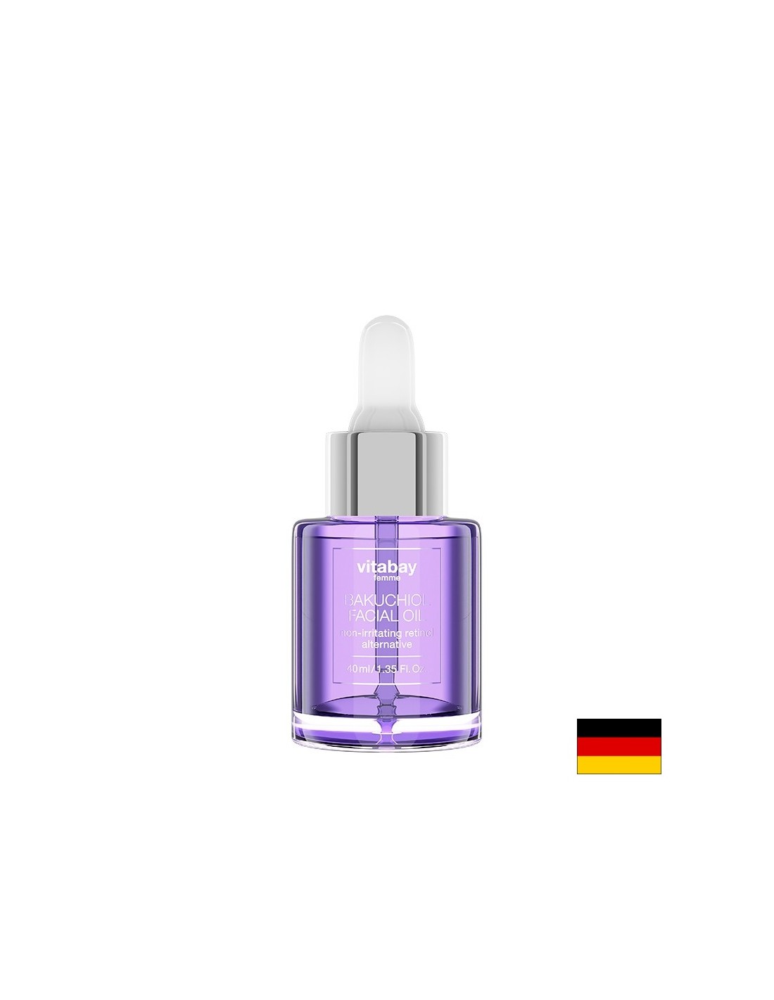 Femme Bakuchiol Facial Oil - Pleťový olej s bakuchiolovým olejom, 40 ml <tc>Vitabay</tc>