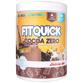 FitQuick Cocoa Zero | with Erythritol - 500 grams - Nutra Best Europe