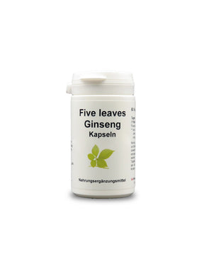 Five leaves Ginseng - Jiaogulan (Ginostema) 400 mg, 60 capsules Karl Minck - Nutra Best Europe
