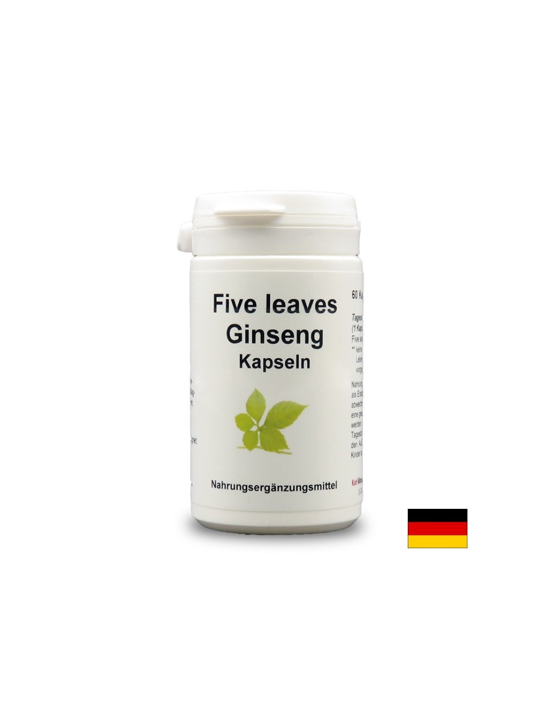 Päťlistový ženšen - Jiaogulan (Ginostema) 400 mg, 60 kapsúl <tc>Karl Minck</tc>