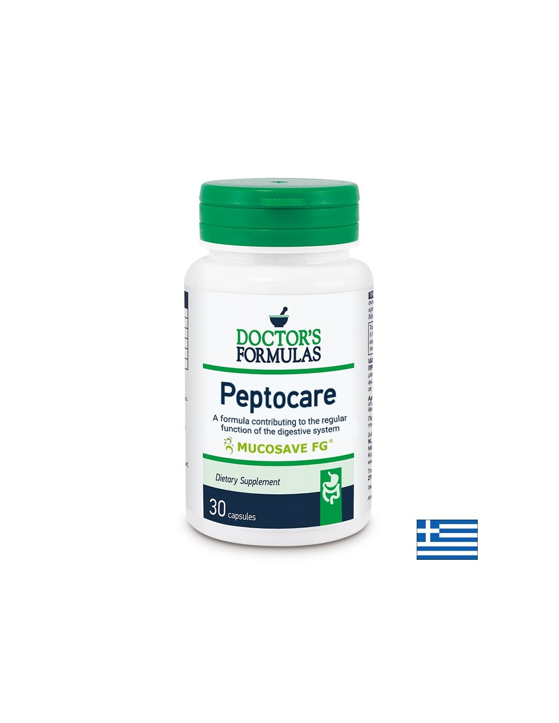 Vzorec pre dobré trávenie - peptocare, 30 tabletových receptúr