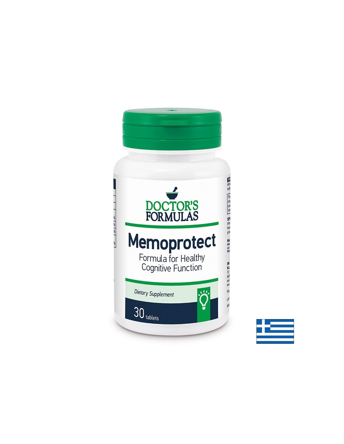 Kognitívne zdravie receptúry - Memoprotect, 30 tabliet Doctor's Formulas