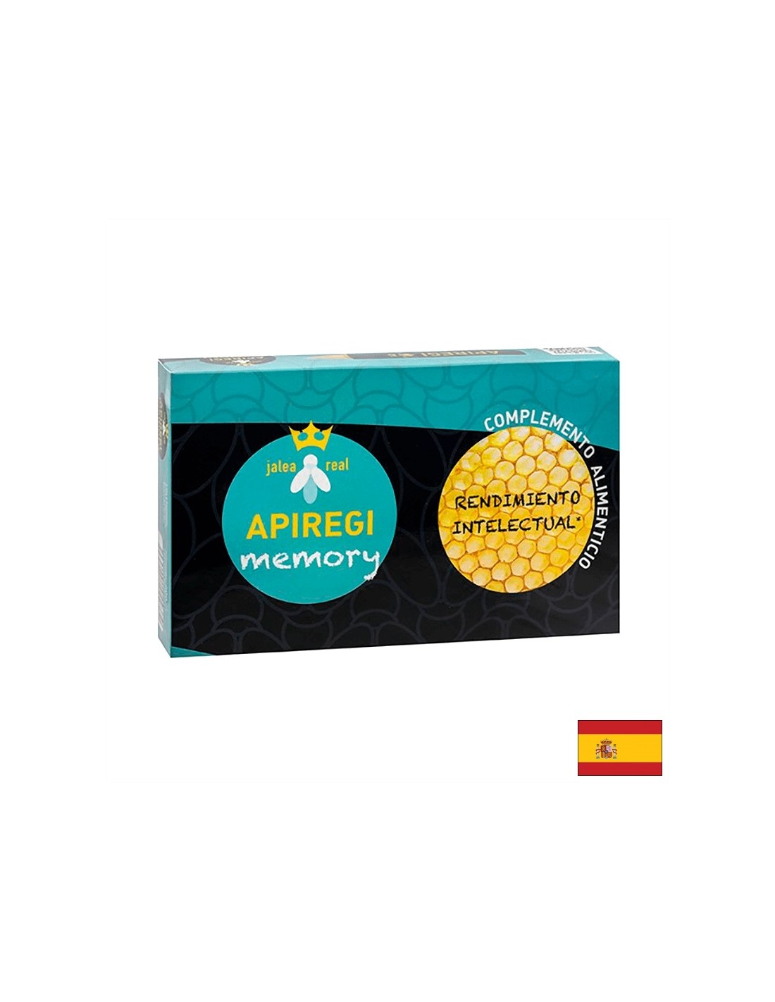 Vzorec pamäti a koncentrácie - s kráľovskou želé, bylinnými extraktmi a vitamínmi, 20 ampulky x 10 ml